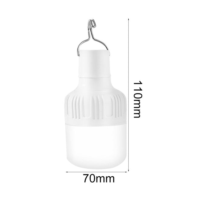 Outdoor Bulb USB Rechargeable LED Emergency Lights Portable Tent Lamp